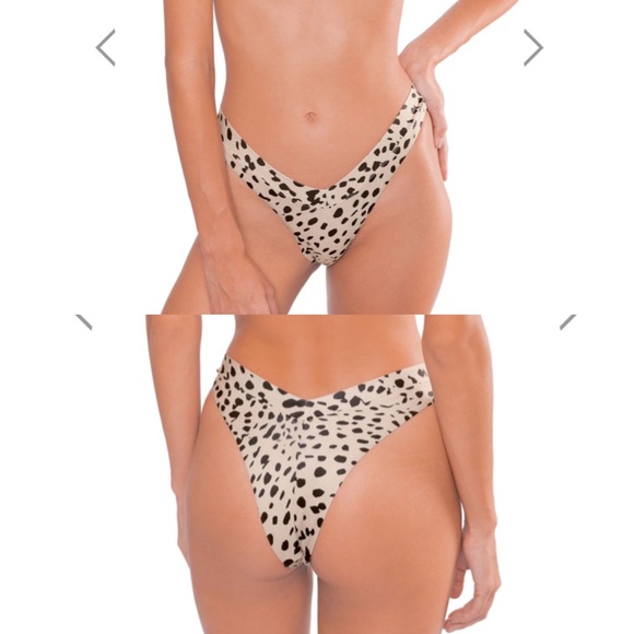 oneone swimwear Other - Oneone Swimwear High Rise Cheeky Bikini Bottom